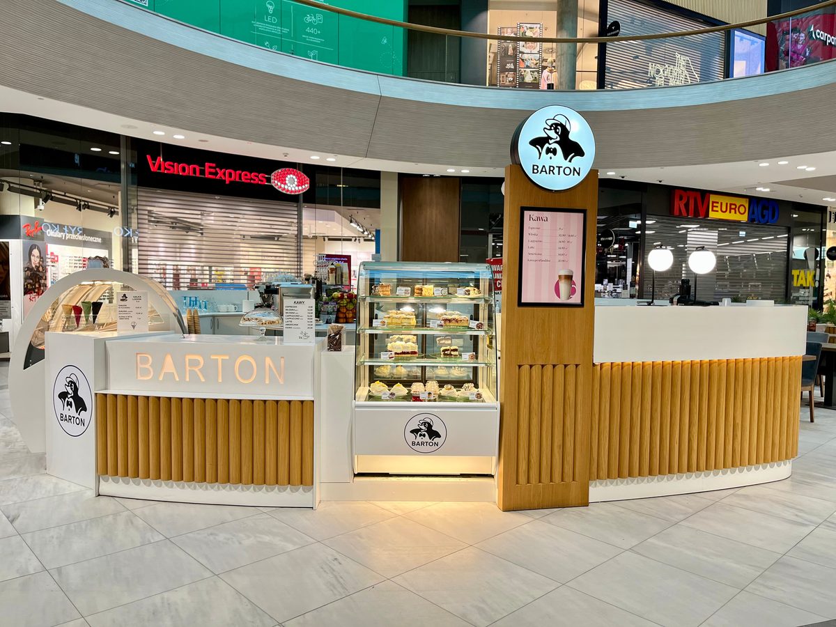 Realizacja — Lodziarnia „Lody Barton”, CH Wroclavia, Wrocław