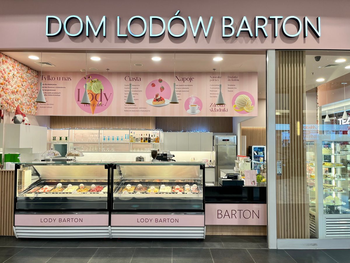 Realizacja — Lodziarnia „Lody Barton”, Park Magnolia, Wrocław