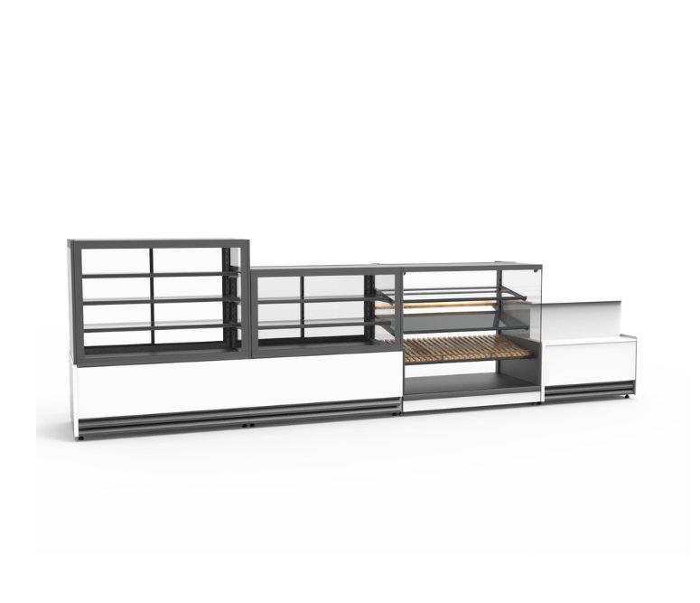 Ciąg piekarniczo-cukierniczy z modułem kasowym — Piekarnia